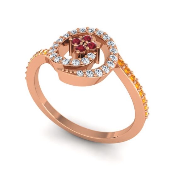 Simple Pave Valaya Ring