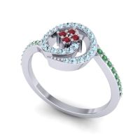 Simple Pave Valaya Ring