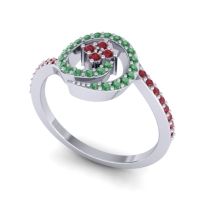 Simple Pave Valaya Ring