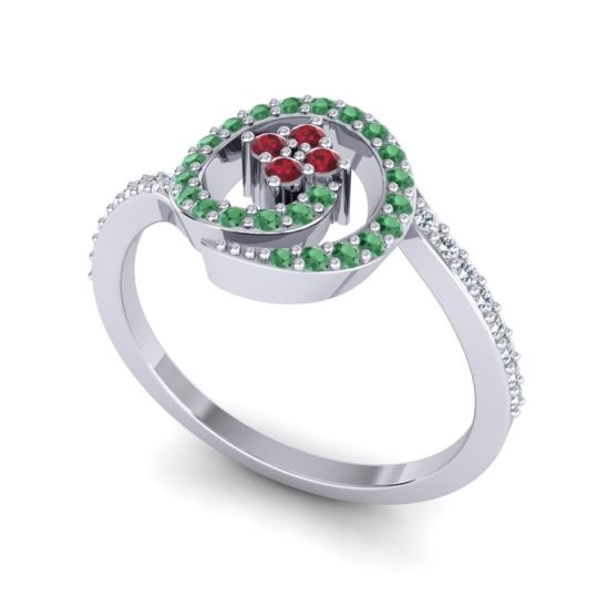 Simple Pave Valaya Ring