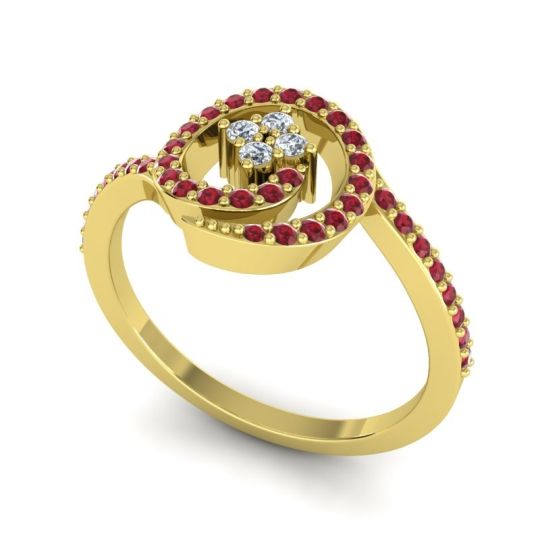 Simple Pave Valaya Ring