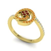 Simple Pave Valaya Ring