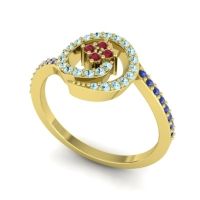 Simple Pave Valaya Ring