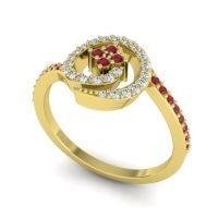 Simple Pave Valaya Ring