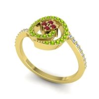 Simple Pave Valaya Ring