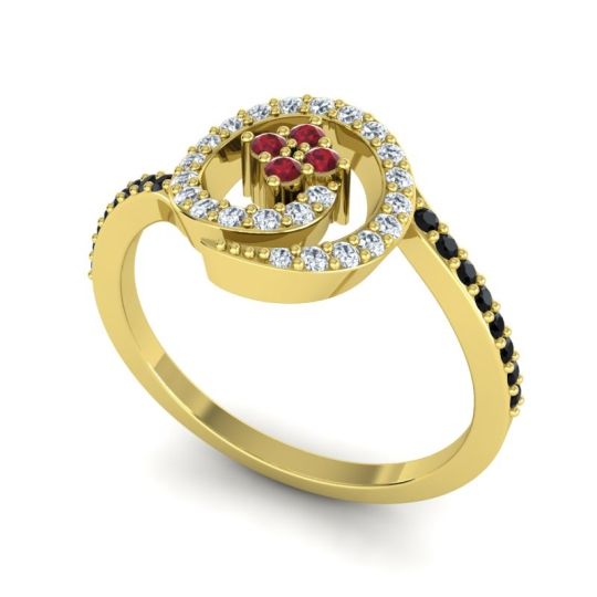 Simple Pave Valaya Ring