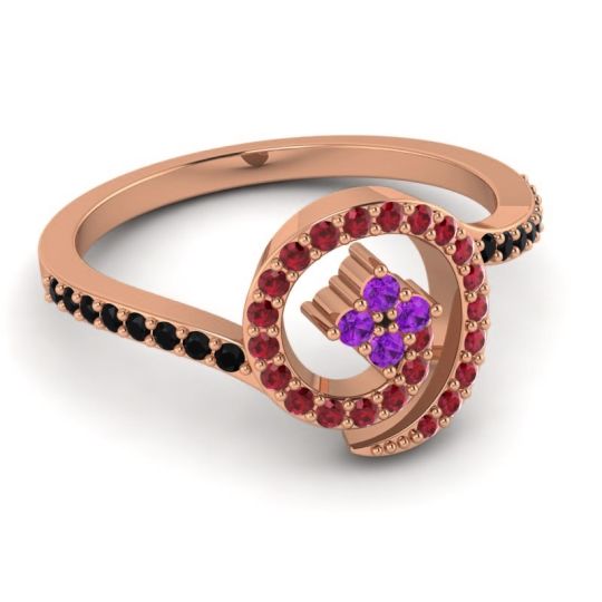 Simple Pave Valaya Ring