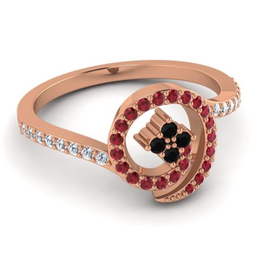 Simple Pave Valaya Ring