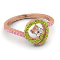 Simple Pave Valaya Ring