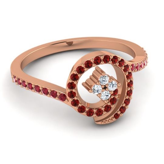 Simple Pave Valaya Ring