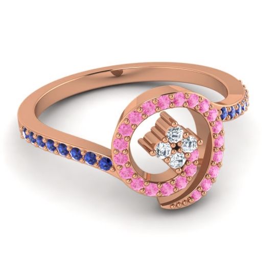 Simple Pave Valaya Ring