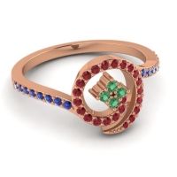 Simple Pave Valaya Ring