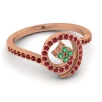 Simple Pave Valaya Ring