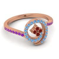 Simple Pave Valaya Ring