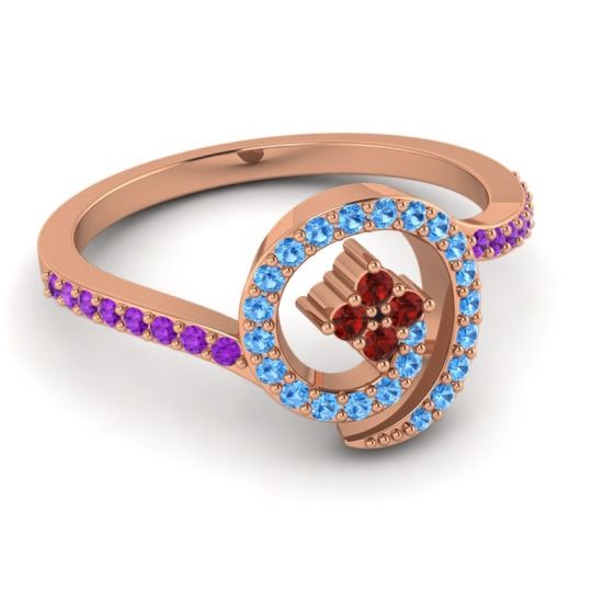 Simple Pave Valaya Ring