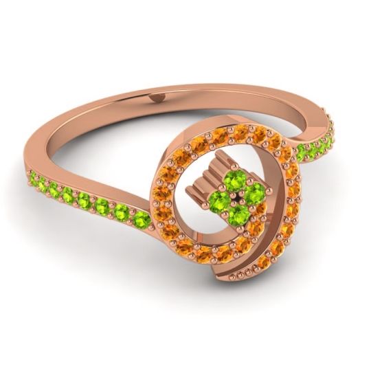 Simple Pave Valaya Ring