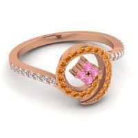 Simple Pave Valaya Ring