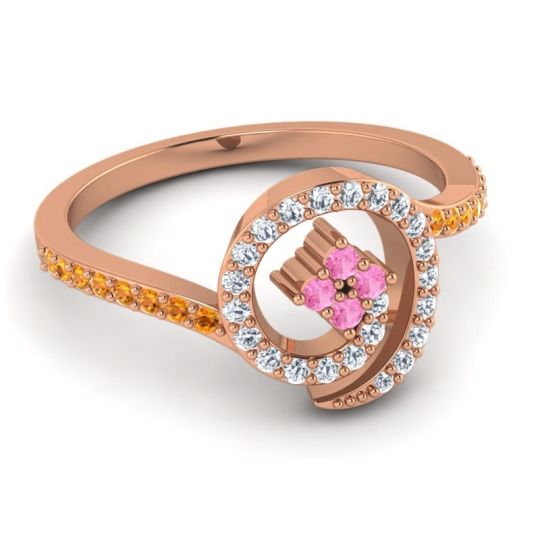 Simple Pave Valaya Ring