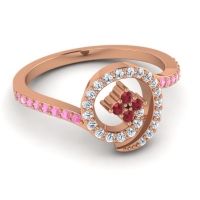 Simple Pave Valaya Ring