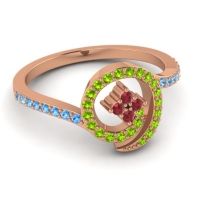 Simple Pave Valaya Ring