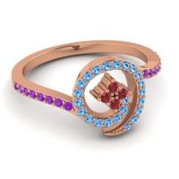 Simple Pave Valaya Ring