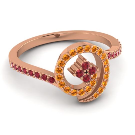 Simple Pave Valaya Ring