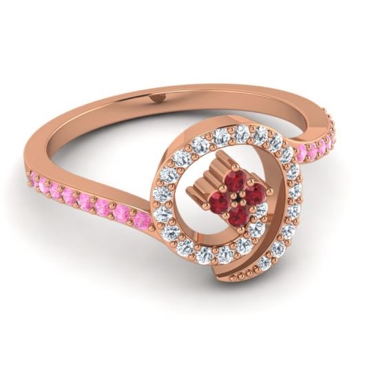 Simple Pave Valaya Ring