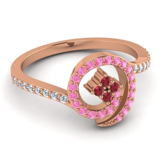 Simple Pave Valaya Ring