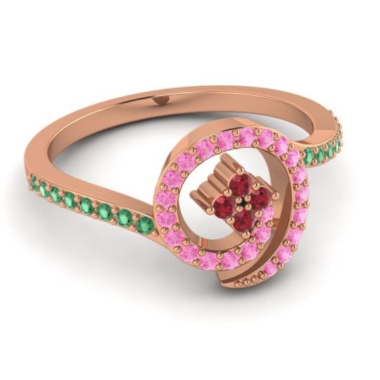 Simple Pave Valaya Ring