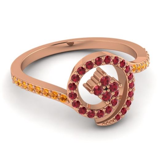 Simple Pave Valaya Ring