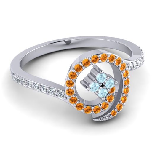 Simple Pave Valaya Ring