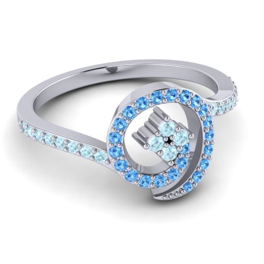 Simple Pave Valaya Ring