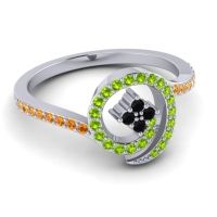 Simple Pave Valaya Ring