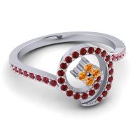 Simple Pave Valaya Ring