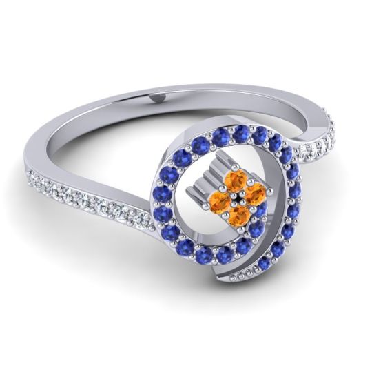 Simple Pave Valaya Ring