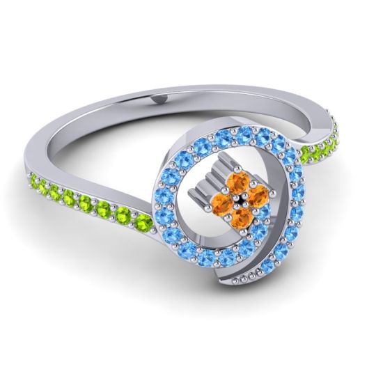 Simple Pave Valaya Ring