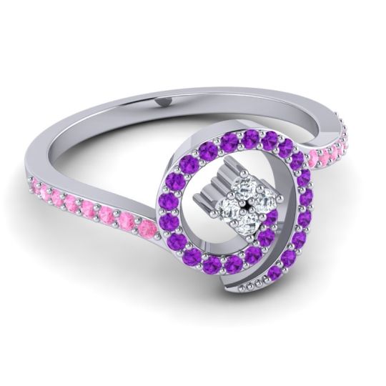 Simple Pave Valaya Ring