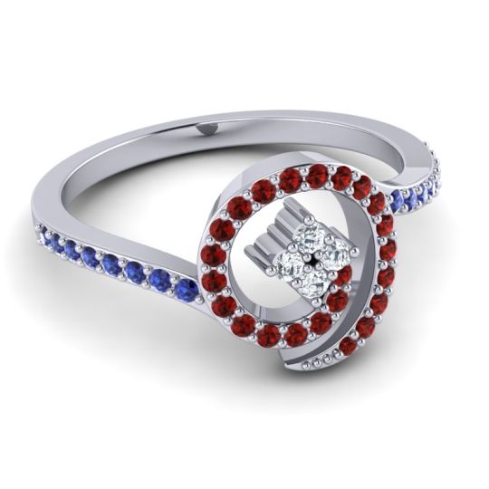 Simple Pave Valaya Ring