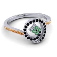 Simple Pave Valaya Ring