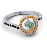 Simple Pave Valaya Ring