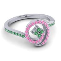 Simple Pave Valaya Ring