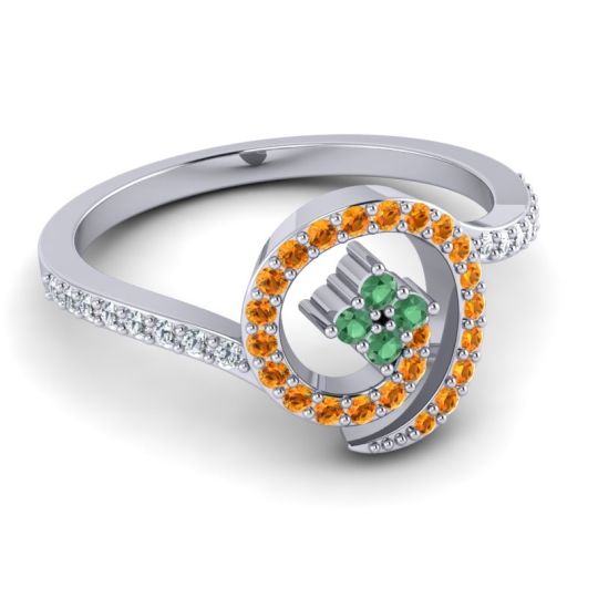 Simple Pave Valaya Ring