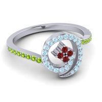 Simple Pave Valaya Ring