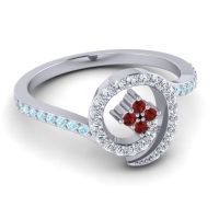 Simple Pave Valaya Ring