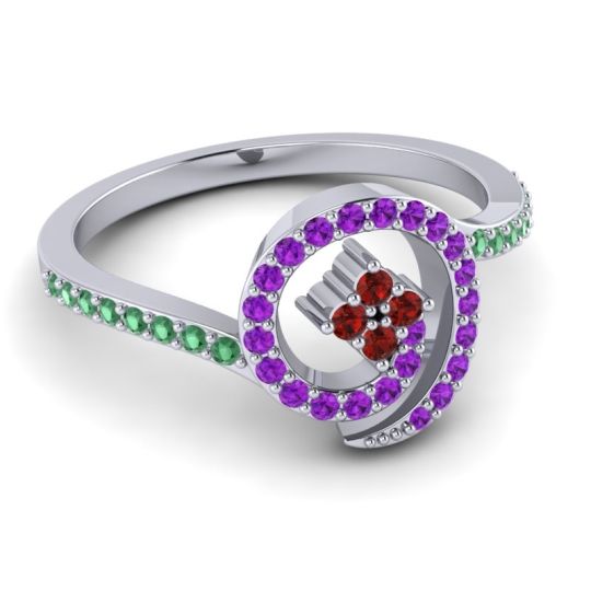 Simple Pave Valaya Ring