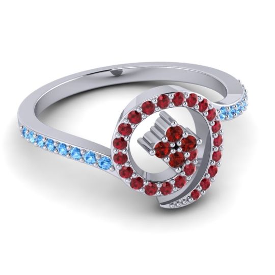 Simple Pave Valaya Ring