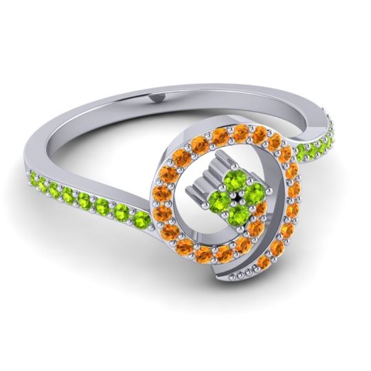 Simple Pave Valaya Ring