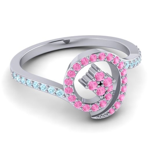 Simple Pave Valaya Ring