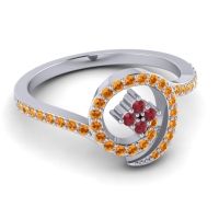 Simple Pave Valaya Ring