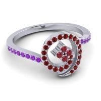 Simple Pave Valaya Ring